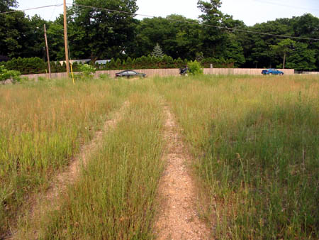 Lakeshore Drive-In Theatre - Lot With Driveway - Photo From Water Winter Wonderland